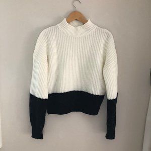 Color Block Sweater | M